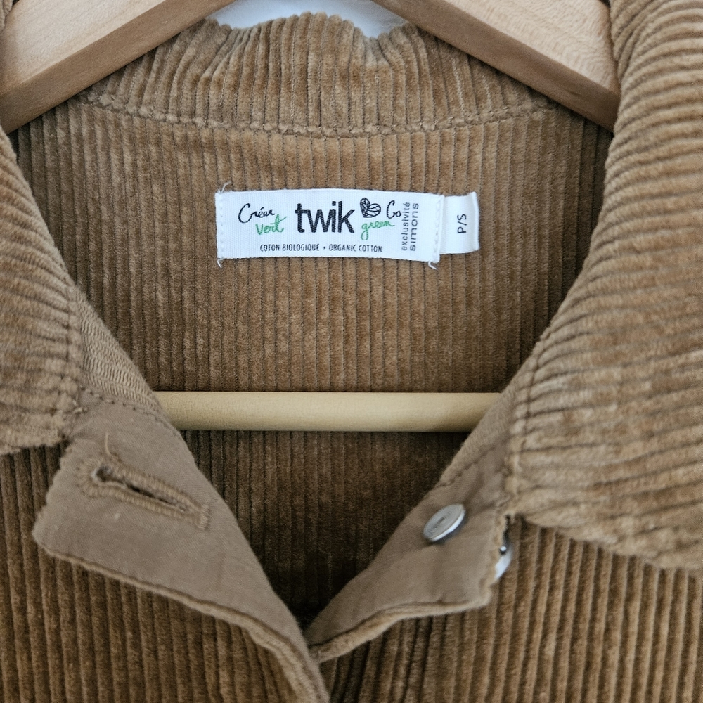 Simons Twik Corduroy Fitted Shirt Dress - Picture 5 of 7